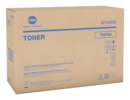 ORIGINALE Konica Minolta toner nero AF2A050 TNP-96 18000 pagine
