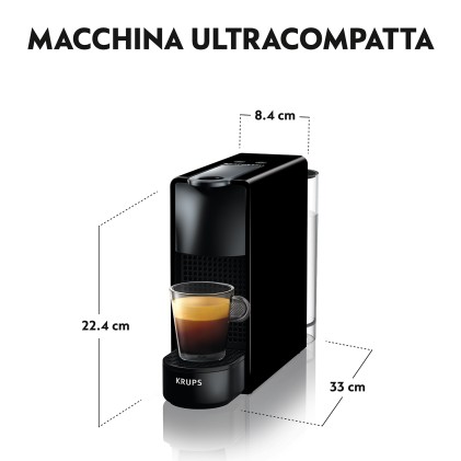 Macchina Caff&egrave; Capsule Krups Nespresso Essenza Mini Xn1108K