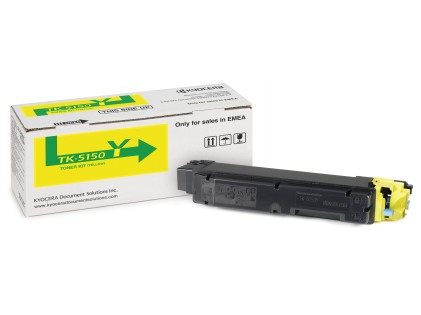 ORIGINALE Kyocera toner giallo TK-5150Y 1T02NSANL0 10000 pagine