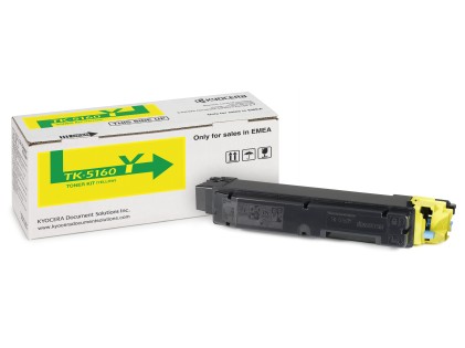 ORIGINALE Kyocera toner giallo TK-5160Y 1T02NTANL0 12000 pagine