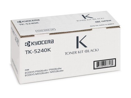 ORIGINALE Kyocera toner nero TK-5240K 1T02R70NL0 4000 pagine