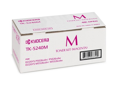 ORIGINALE Kyocera toner magenta TK-5240M 1T02R7BNL0 3000 pagine