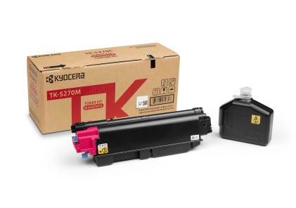 ORIGINALE Kyocera toner magenta TK-5270M 1T02TVBNL0 6000 pagine
