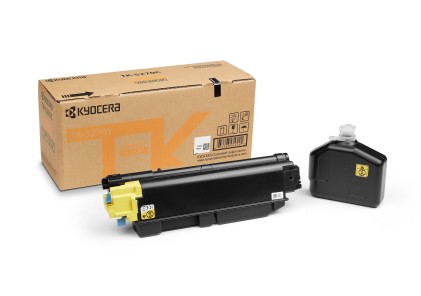 ORIGINALE Kyocera toner giallo TK-5270Y 1T02TVANL0 6000 pagine