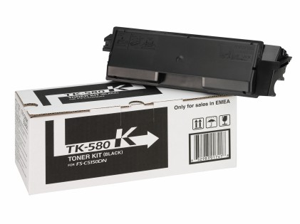 ORIGINALE Kyocera toner nero TK-580k 1T02KT0NL0 3500 pagine