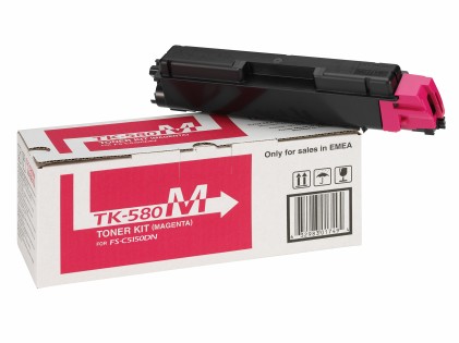 ORIGINALE Kyocera toner magenta TK-580m 1T02KTBNL0 2800 pagine
