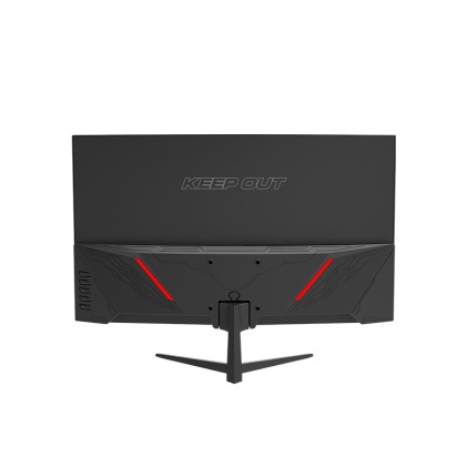 KeepOut XGM24PROII Monitor PC 60,5 cm (23.8") 1920 x 1080 Pixel Full HD LED Nero, Rosso