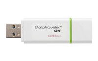 KINGSTON 128GB USB 3.0 DataTraveler I G4 White/Green