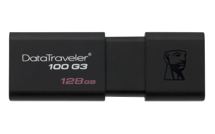 KINGSTON 128GB USB 3.0 DataTraveler 100 G3 130MB/s read