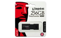 Kingston Technology DataTraveler 100 G3 unit&agrave; flash USB 256 GB USB tipo A 3.2 Gen 1 (3.1 Gen 1) Nero
