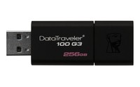 Kingston Technology DataTraveler 100 G3 unit&agrave; flash USB 256 GB USB tipo A 3.2 Gen 1 (3.1 Gen 1) Nero