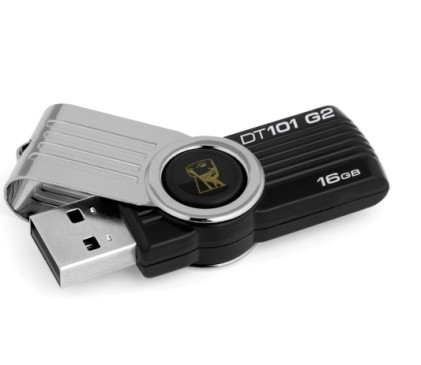 Pendrive  16GB KINGSTON DataTraveler 101 G2 Black, Retail