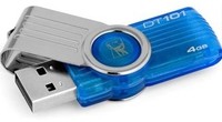 USB Flash  4GB Kingston Data Traveler