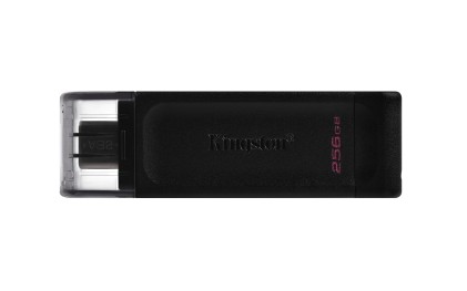 Kingston Technology 70 unità flash USB 256 GB USB tipo-C 3.2 Gen 1 (3.1 Gen 1) Nero