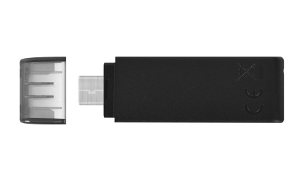 Kingston Technology DataTraveler 70 unit&agrave; flash USB 32 GB USB tipo-C 3.2 Gen 1 (3.1 Gen 1) Nero