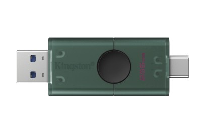 Kingston Technology DataTraveler 256GB USB-A + USB-C 3.2 Gen 1 DuoG2