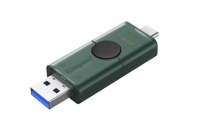 Kingston Technology DataTraveler 256GB USB-A + USB-C 3.2 Gen 1 DuoG2