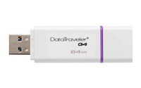 Kingston Technology DataTraveler G4 unit&agrave; flash USB 64 GB USB tipo A 3.2 Gen 1 (3.1 Gen 1) Viola, Bianco