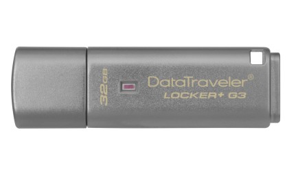 KINGSTON 32GB USB 3.0 DT Locker+ G3 w/Automatic Data Security