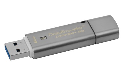 Kingston Technology DataTraveler Locker+ G3 8GB unit&agrave; flash USB USB tipo A 3.2 Gen 1 (3.1 Gen 1) Argento