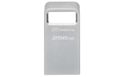 Kingston Technology DataTraveler Micro unità flash USB 256 GB USB tipo A 3.2 Gen 1 (3.1 Gen 1) Argento