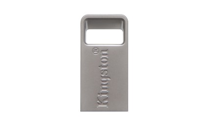 KINGSTON 64GB DTMicro USB 3.1/3.0 Type-A metal ultra-compact flash drive