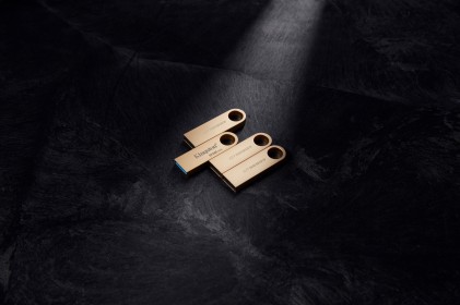 Kingston Technology DataTraveler 128GB 220MB/s Drive USB 3.2 Gen 1 in Metallo SE9 G3