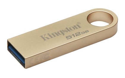 Kingston Technology DataTraveler 512GB 220MB/s Drive USB 3.2 Gen 1 in Metallo SE9 G3