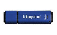 KINGSTON 64GB DTVP30 256bit AES Encrypted USB3.0