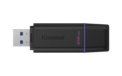 Kingston Technology DataTraveler 512GB USB portatile 3.2 Gen 1 Exodia Nero + Viola