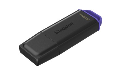 Kingston Technology DataTraveler 512GB USB portatile 3.2 Gen 1 Exodia Nero + Viola
