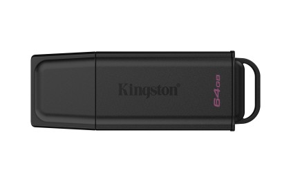Kingston Technology DataTraveler 64GB USB portatile 3.2 Gen 1 Exodia Nero