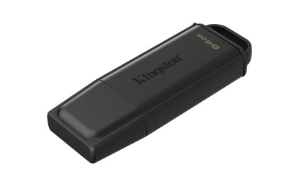 Kingston Technology DataTraveler 64GB USB portatile 3.2 Gen 1 Exodia Nero