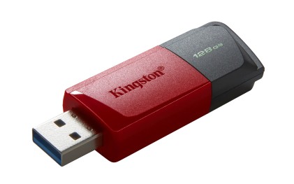 Kingston Technology DataTraveler Exodia M unità flash USB 128 GB USB tipo A 3.2 Gen 1 (3.1 Gen 1) Nero, Rosso