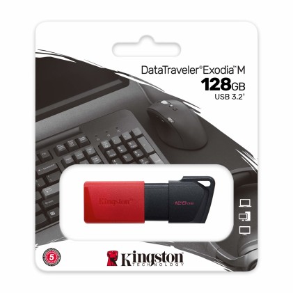 Chiavetta Usb Kingston Datatraveler Exodia M 128Gb Dtxm/128