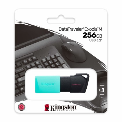 Chiavetta Usb Kingston Datatraveler Exodia M 256Gb Dtxm/256