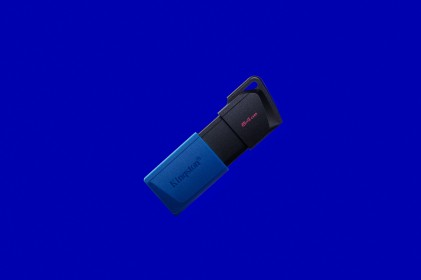 Pen Drive 3.2 64Gb Type-A Exodia M Black/Blu Kingston Cappuccio Removi