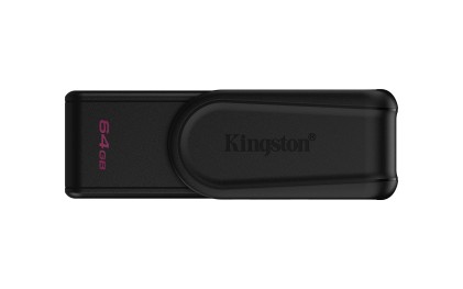Kingston Technology DataTraveler 64GB Portable USB 3.2 Gen 1 Exodia S (Nero/Nero)
