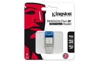 KINGSTON MobileLite DUO 3C USB3.1 + Type C microSDHC/SDXC Card Reader
