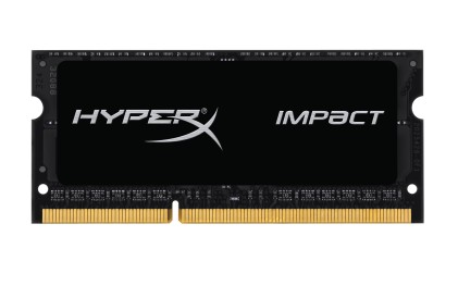 KINGSTON 8GB 1600MHz DDR3L CL9 SODIMM 1.35V HyperX Impact Black Series
