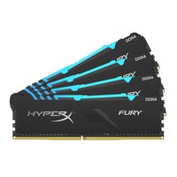 KINGSTON 64GB 3000MHz DDR4 CL15 DIMM Kit of 4 HyperX FURY RGB