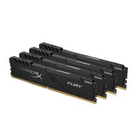 KINGSTON 32GB 3600MHz DDR4 CL17 DIMM Kit of 4 1Rx8 HyperX FURY Black