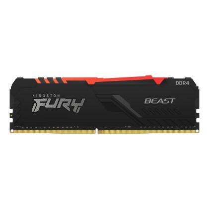Kingston Technology FURY Beast RGB memoria 8 GB 1 x 8 GB DDR4 2666 MHz