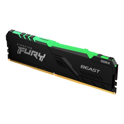 Kingston Technology FURY Beast RGB memoria 8 GB 1 x 8 GB DDR4 2666 MHz