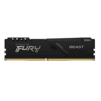 KINGSTON 64GB 3000MHz DDR4 CL16 DIMM Kit of 4 FURY Beast Black