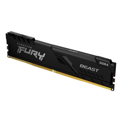 Kingston Technology FURY Beast 32GB 3200MT/s DDR4 CL16 DIMM (Kit da 2) 1Gx8 Black
