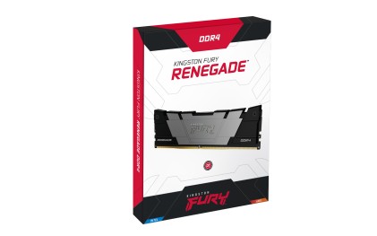 Kingston Technology FURY 16GB 3200MT/s DDR4 CL16 DIMM (Kit da 2) Renegade Black