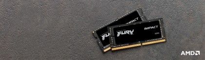 32GB (2x16GB) DDR4 3200MT/s CL20 FURY Impact Black PnP