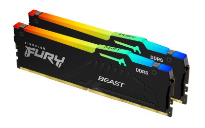 Kingston Technology FURY Beast RGB memoria 16 GB 2 x 8 GB DDR5 5200 MHz