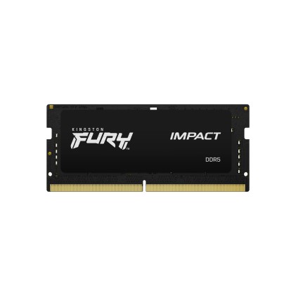 Ddr5 16Gb 5600 Mhz So-Dimm Fury Impact Black Cl40 Kingston